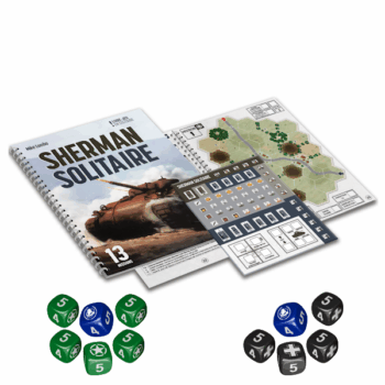 Sherman + Set de 11 dés personnalisés