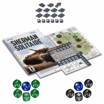Sherman + Set de dés + Miniatures