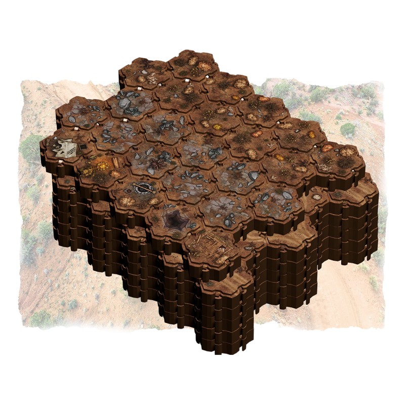 Lorescape TS - Terres désolées (150 hexagones) – Image 2