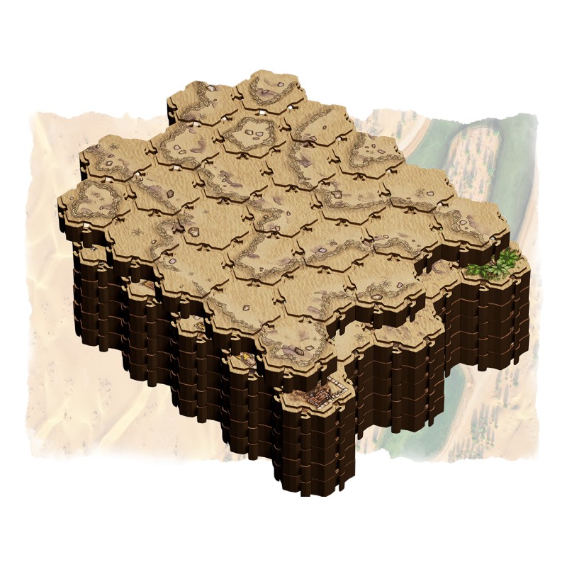 Lorescape TS - Désert (150 hexagones) – Image 2