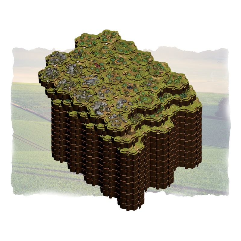 Lorescape TS - Champ de Bataille (300 hexagones) – Image 2