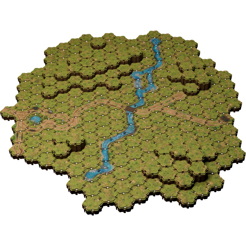 Lorescape TS - Champ de Bataille (300 hexagones)